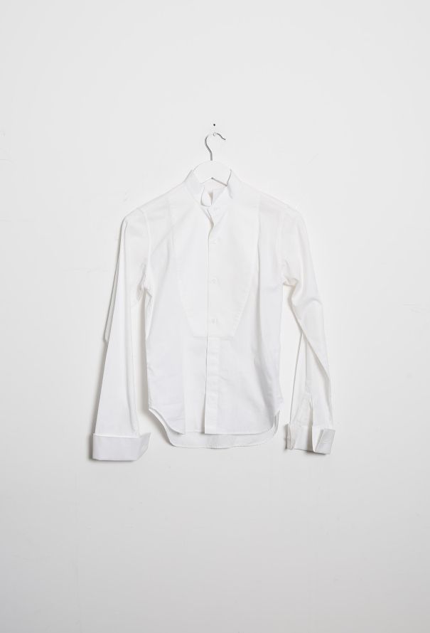 Dior 2008 Textured Bib Shirt - 7