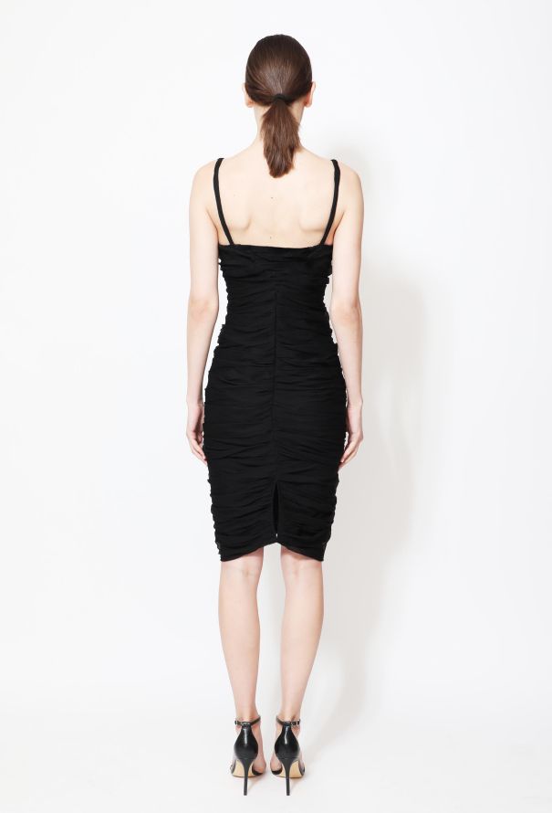 Alexander McQueen COLLECTOR F/W 2005 Ruched Chiffon Dress - 4