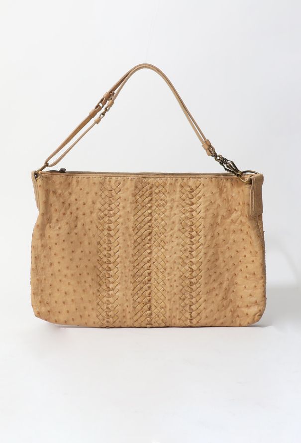 Bottega Veneta Ostrich Tote Bag - 3