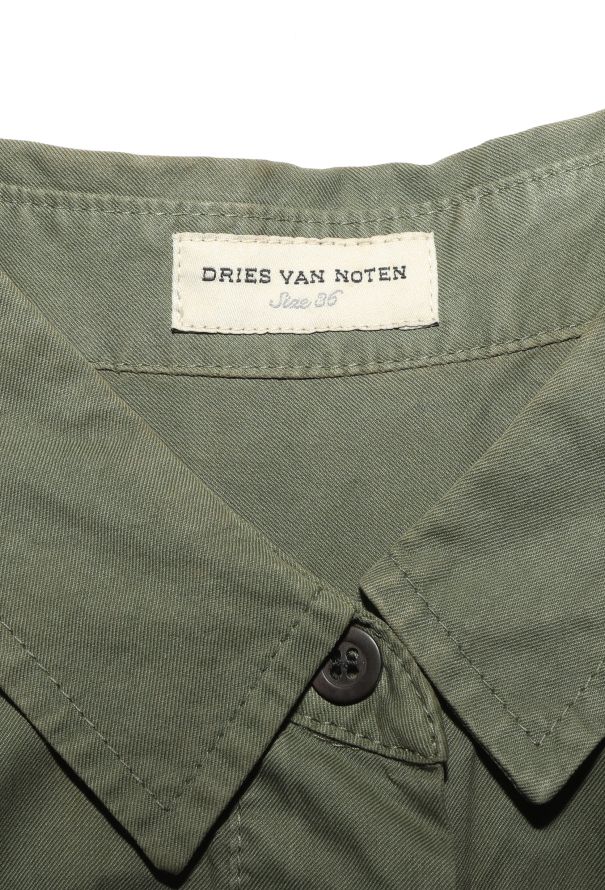 Dries Van Noten 2010 Pleated Utility Dress - 5