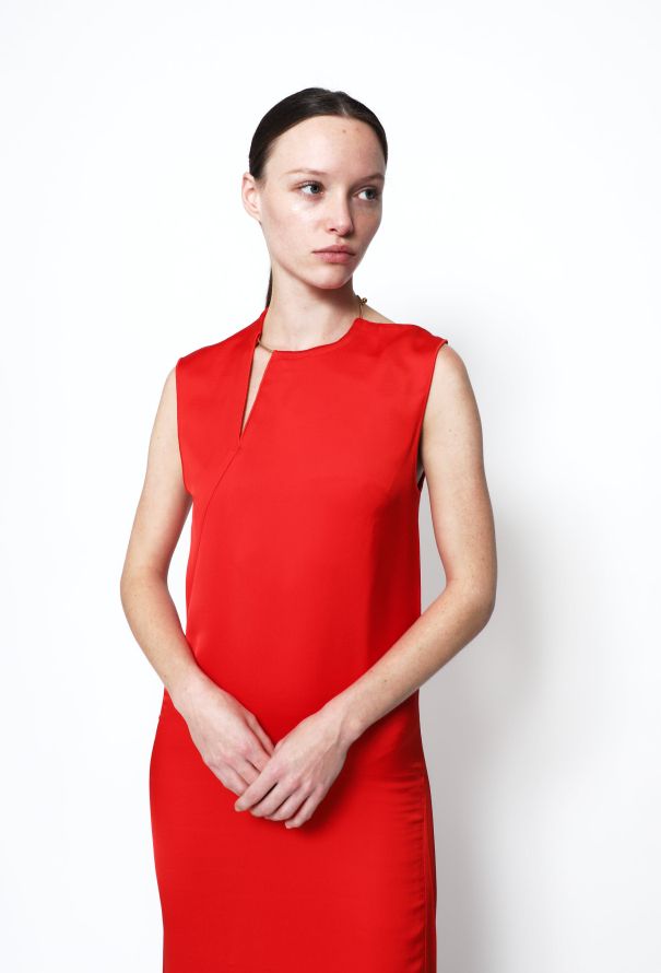Céline Spring 2014 Scarlet Shift Dress - 3