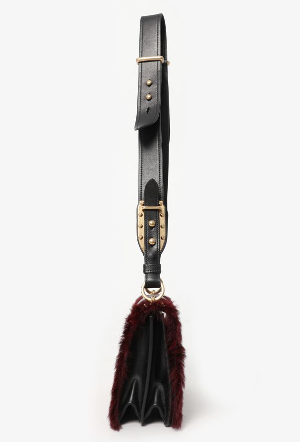 Prada Fur Cahier Crossbody Bag - 4