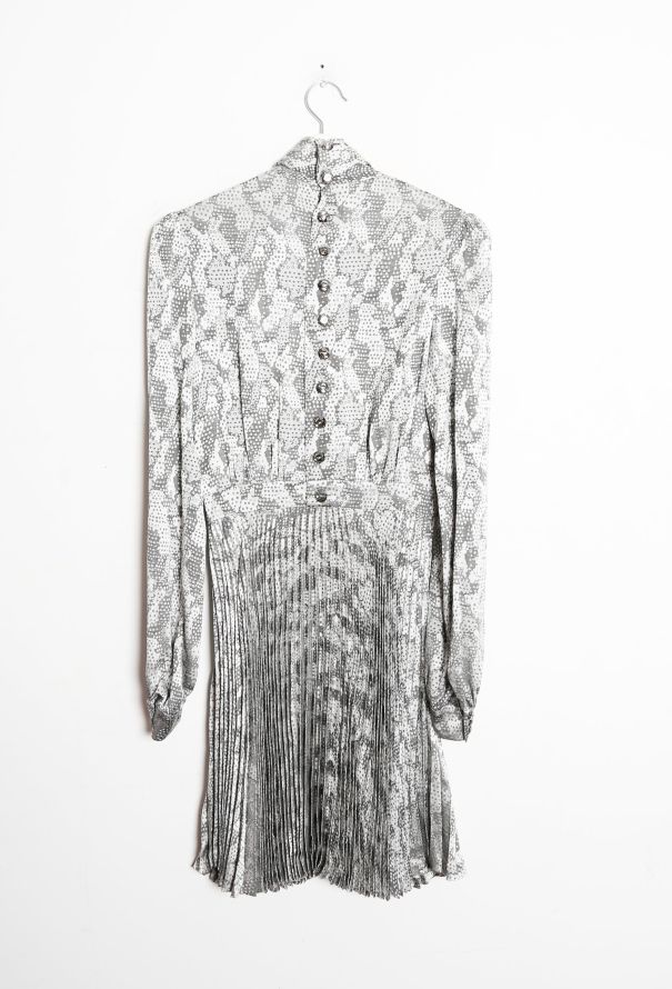 Azzaro F/W 2010 Silk Lavallière Dress - 10