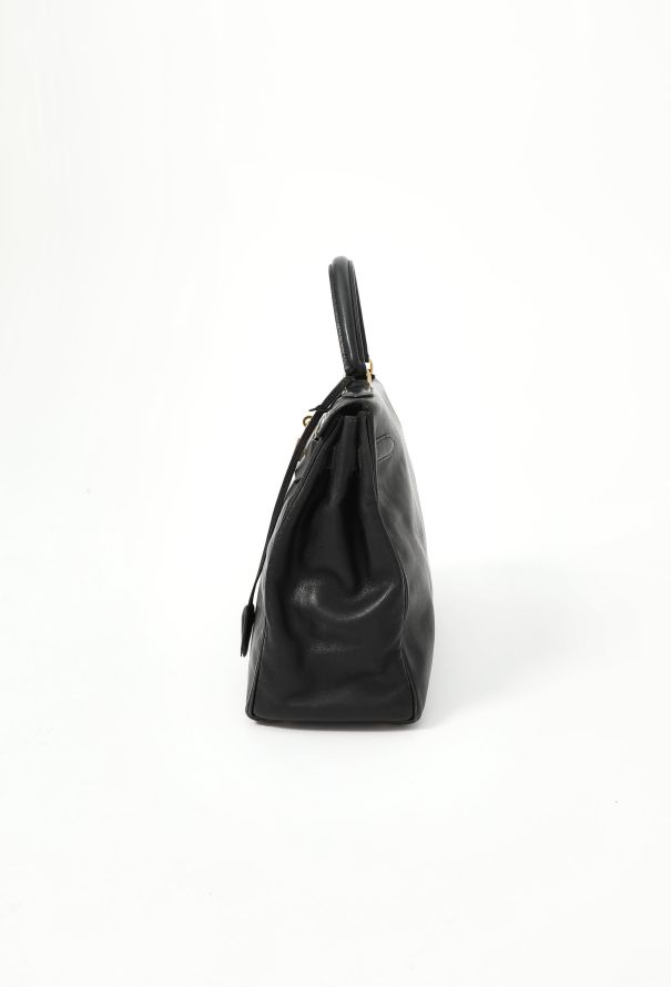 Hermès Black Gulliver Kelly Retourné 35 - 7