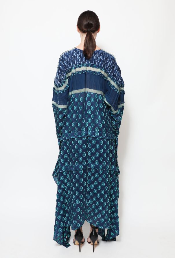 Chloé S/S 2014 Bohemian Georgette Kaftan - 4