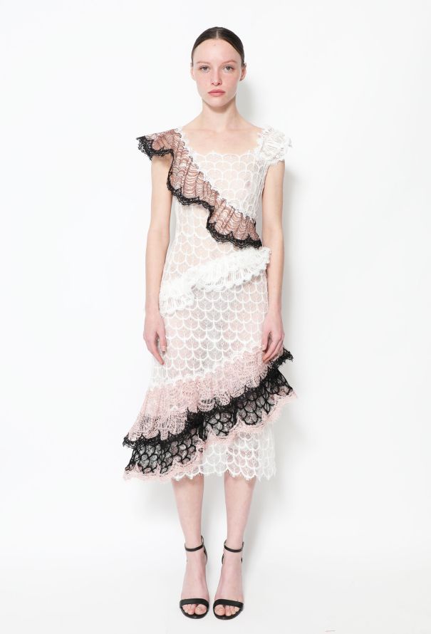 Rodarte F/W 2016 Lace Ruched Dress - 1