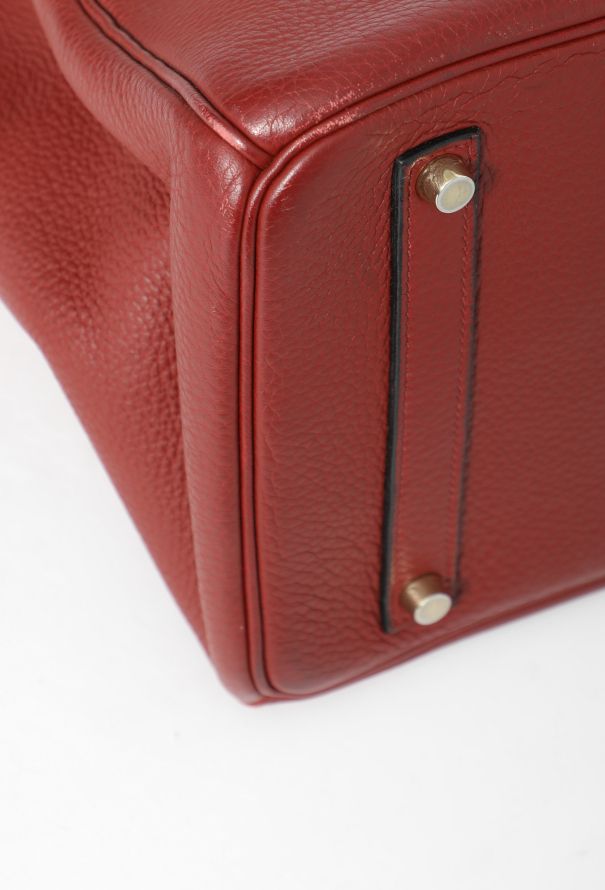 Hermès Rouge Sienne Togo Birkin 35 - 9