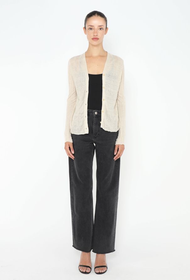 The Row 2023 Dwin Linen Cardigan - 3