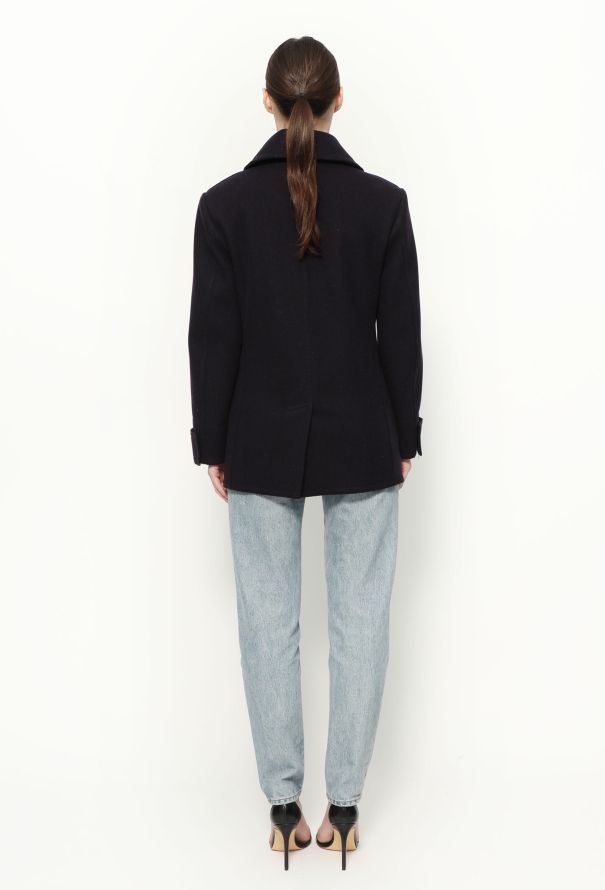 Céline F/W 2010 Wool Peacoat - 8