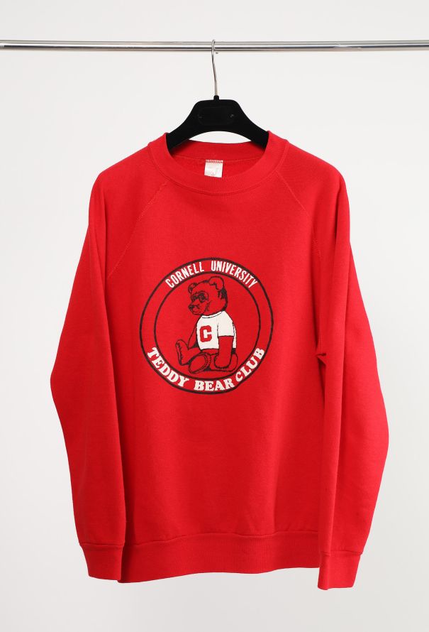 Men's Vintage Rare '80s Cornell Teddy Club Sweatshirt - 3