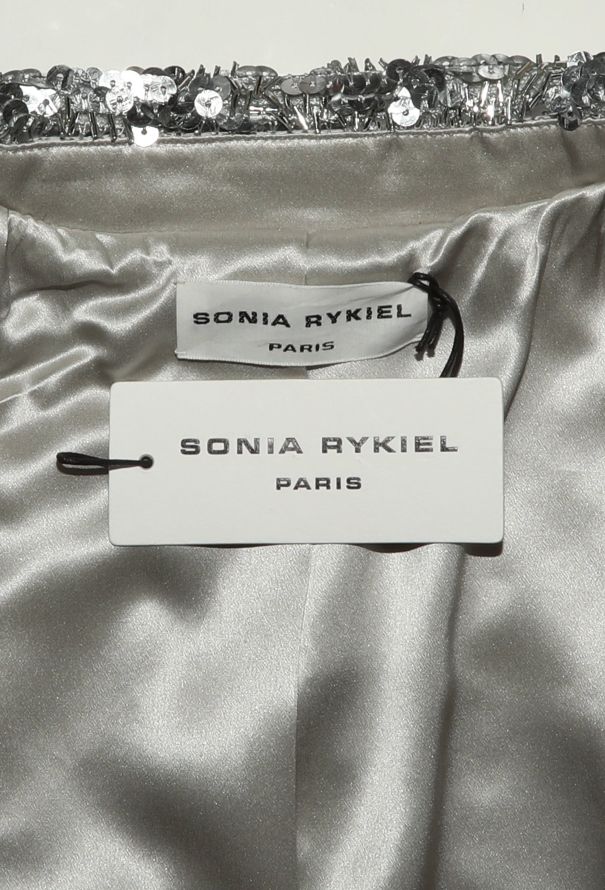 Sonia Rykiel F/W 2018 Notched Sequin Blazer - 6