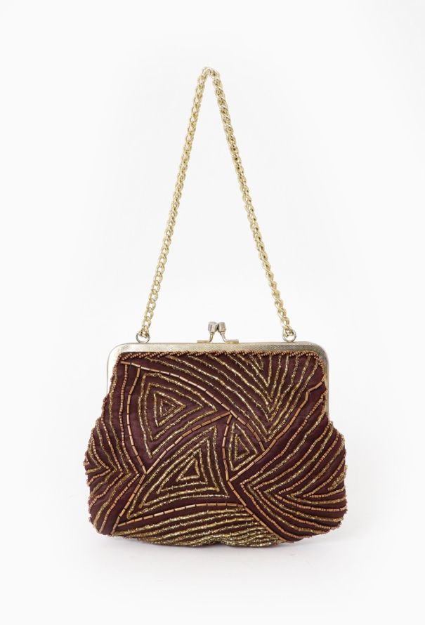 Sequined Mini Evening Bag - 7