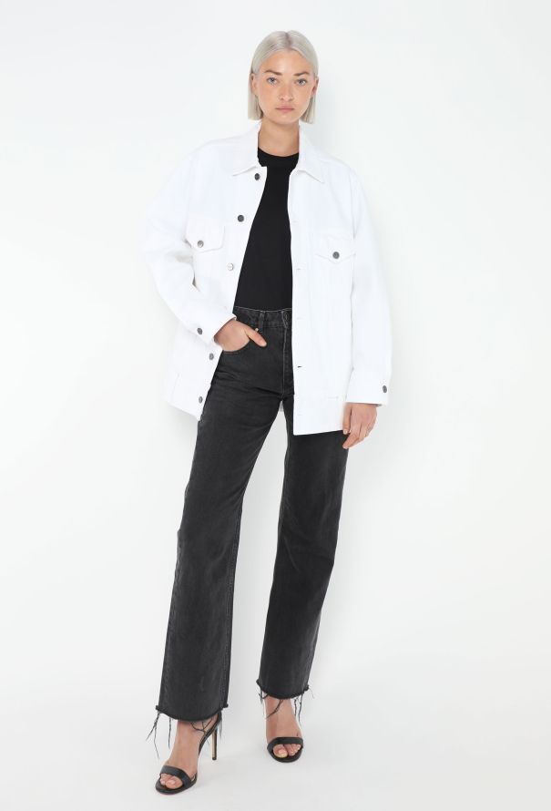 Khaite S/S 2023 Grizzo Denim Jacket - 5