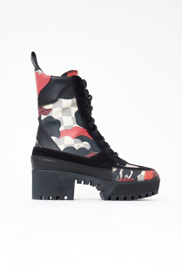 Louis Vuitton Resort 2016 Overcloud Lauréate Combat Boots - 1