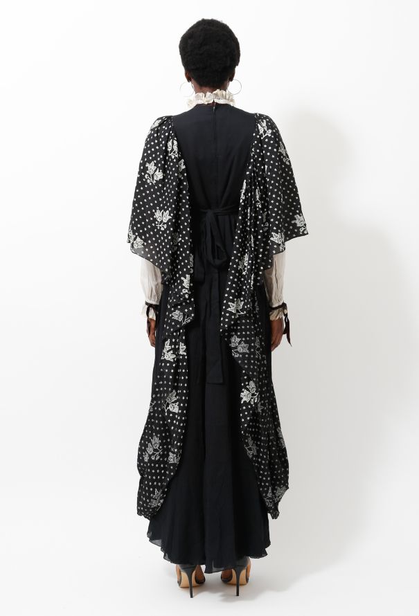 Gina Fratini '60s Silk Crêpe Layered Dress - 5