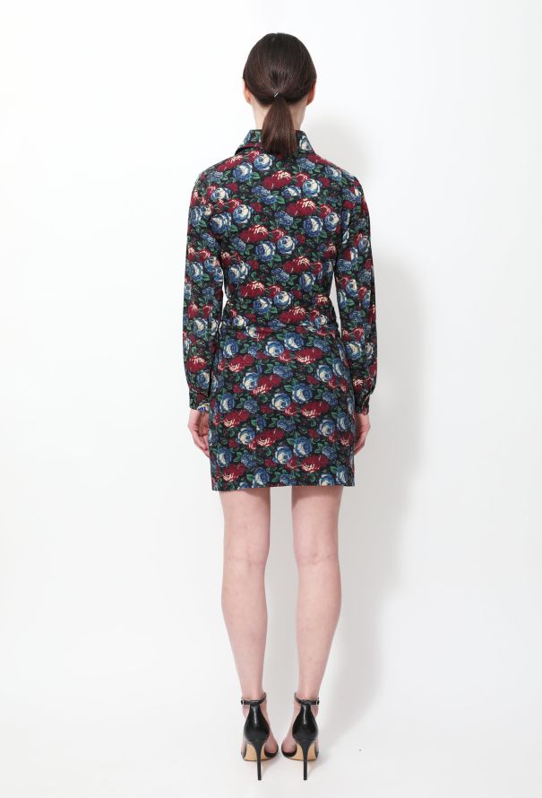 Saint Laurent RARE '60s Floral Crop Jacket & Skirt Ensemble - 6