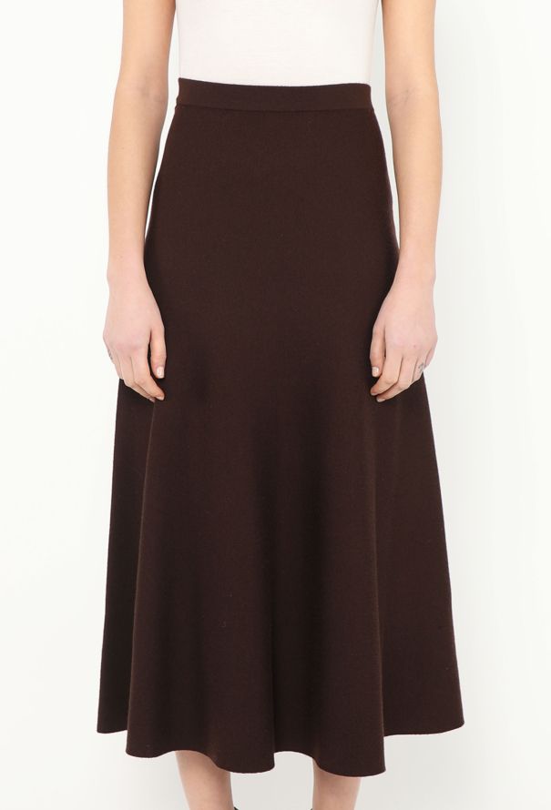 Gabriela Hearst F/W 2021 Freddie Flare Skirt - 4