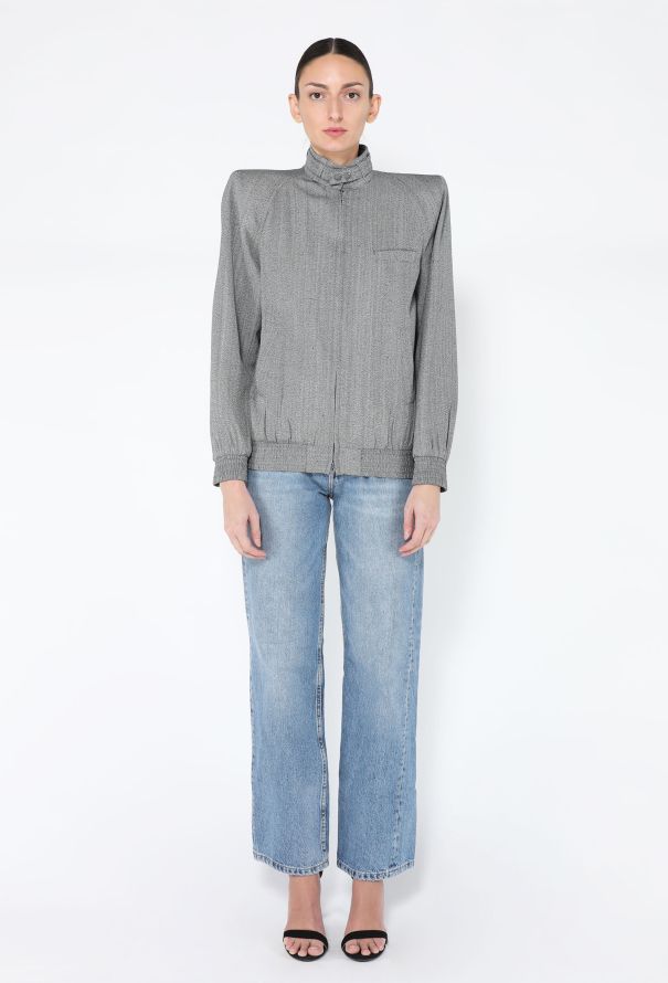 Phoebe Philo 2025 Collection B Lightweight High Neck Jacket - 5