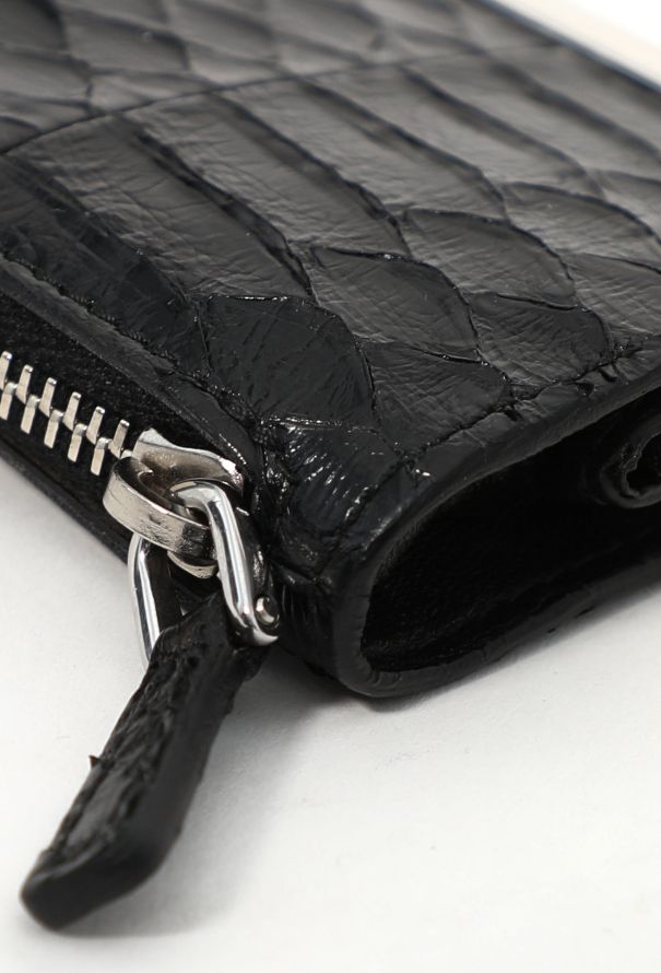 Miu Miu Black Python Long Wallet - 10
