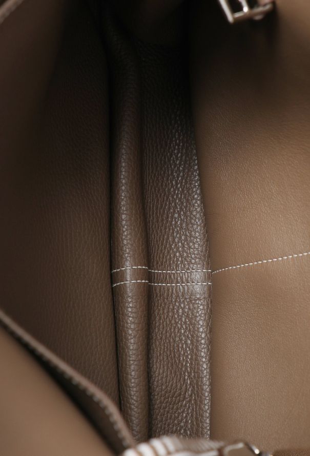 Hermès Étoupe Taurillon Clémence Halzan 31 - 14
