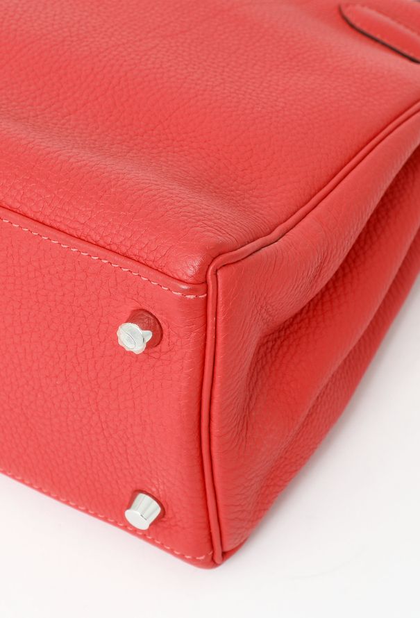 Hermès Rose Jaipur Togo Kelly Retourné 28 - 12