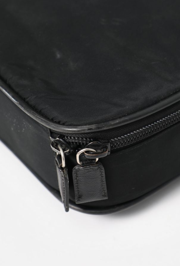 Prada Black Nylon Briefcase - 10