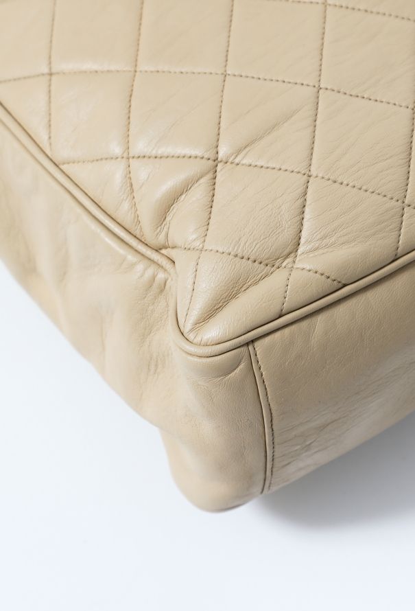 Chanel Beige Grand Shopping Tote Bag - 8