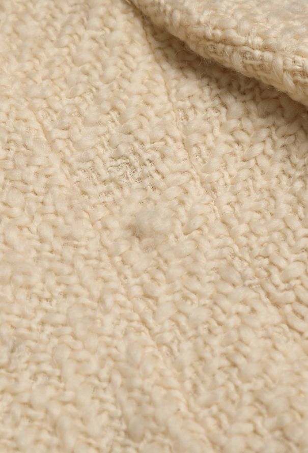 Chloé Couture '80s Fox Fur Trim Tweed Jacket - 11