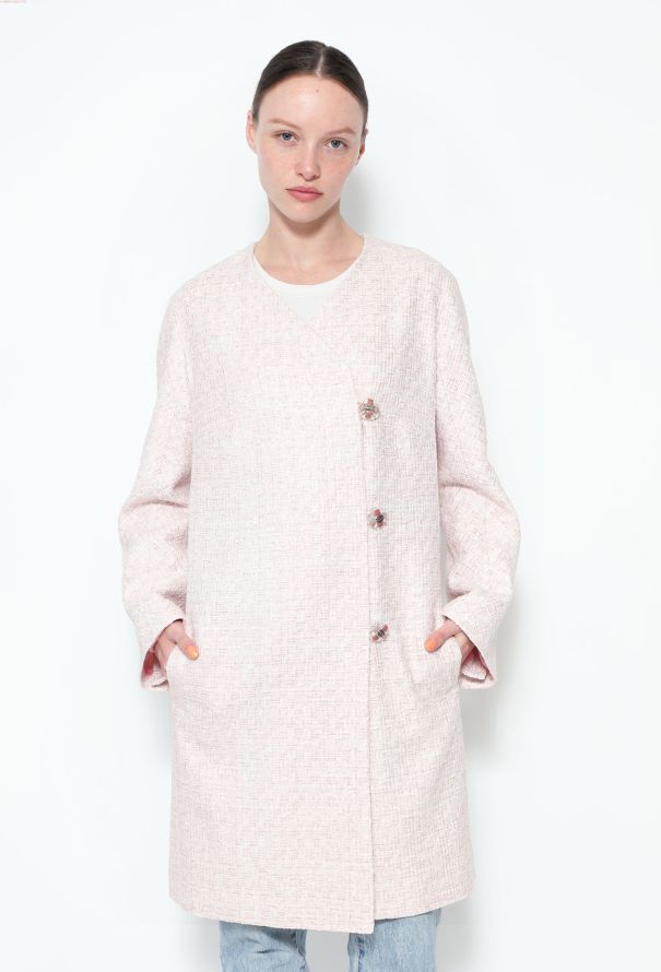 Chanel CAMPAIGN S/S 2016 Iridescent Tweed Coat - 3