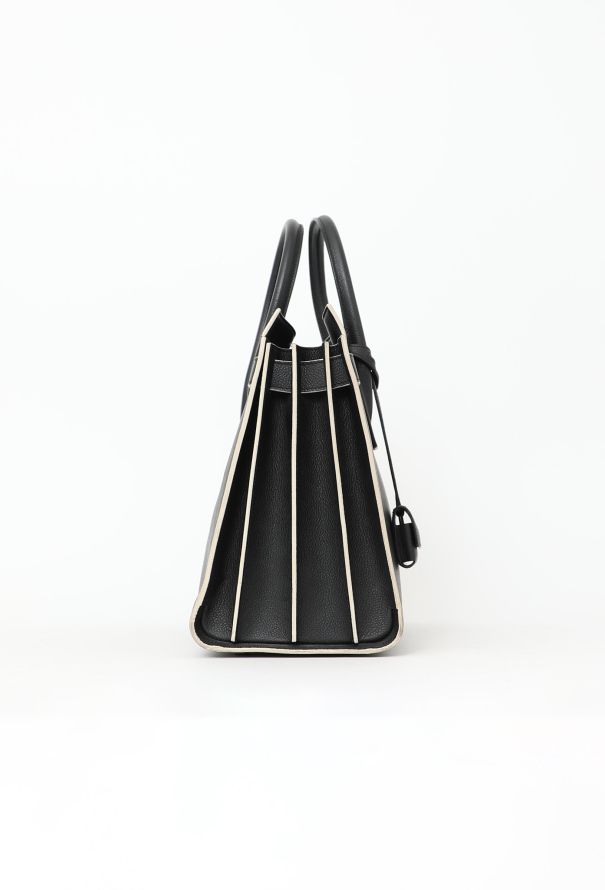Saint Laurent Black Small Sac de Jour - 4