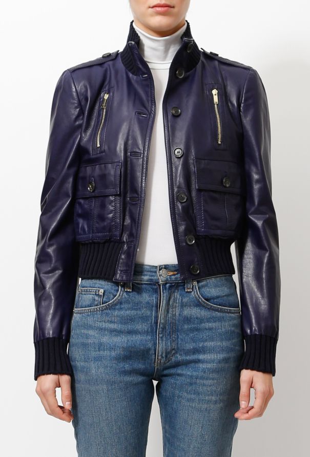 Gucci 2006 'MADONNA' Leather Bomber - 4