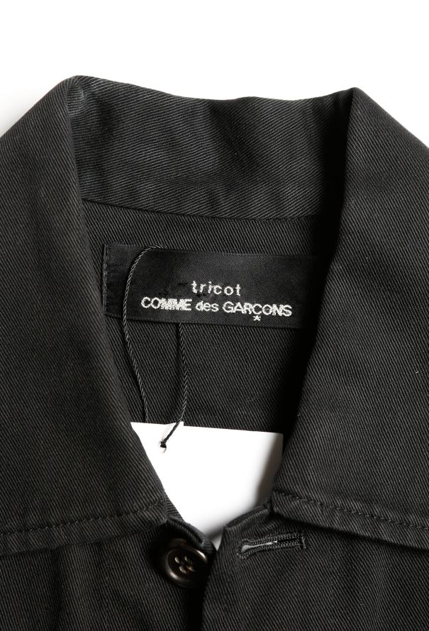Comme des Garçons '90s Cropped Denim & Plaid Jacket - 5