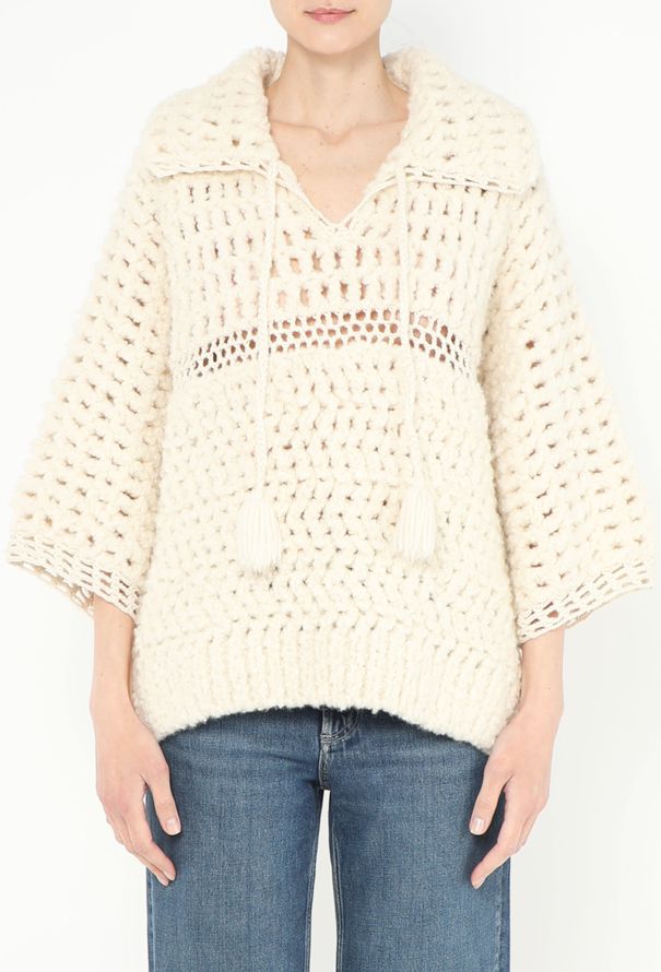 Céline 2021 Crochet Tassel Sweater - 1