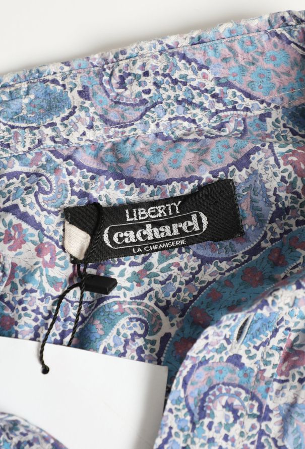 Exquisite Vintage Vintage Cacharel Liberty Paisley Shirt - 5