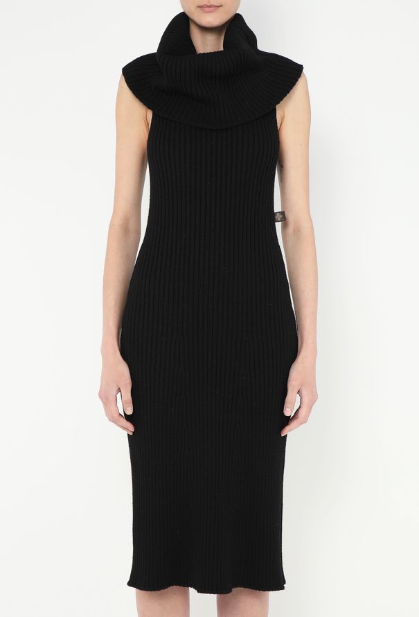 Louis Vuitton 2018 Ribbed Off-Shoulder Dress - 4