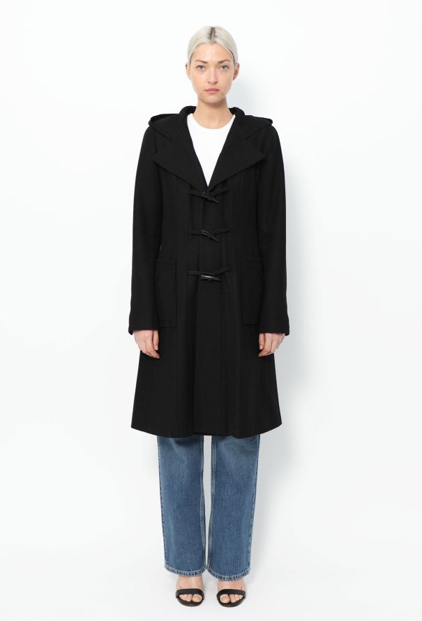 Chanel 2006 Hooded 'CC' Toggle Coat - 1