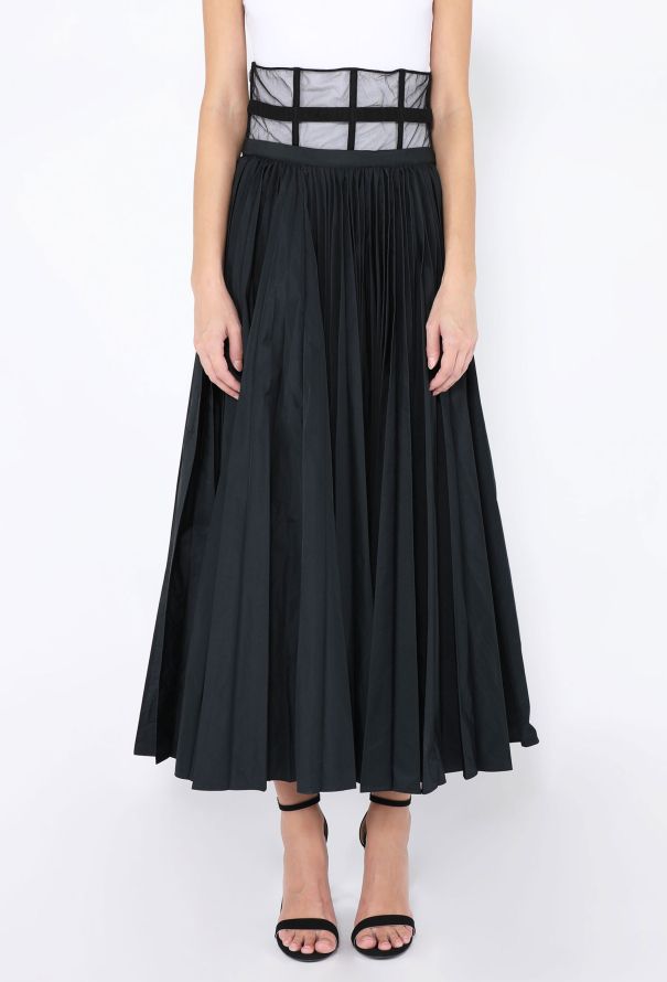 Dior F/W 2019 Pleated Corset Skirt - 3