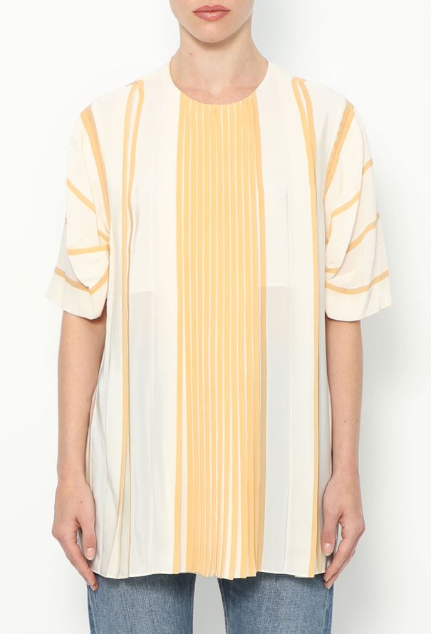 Chloé S/S 2012 Pleated Silk Tunic - 3