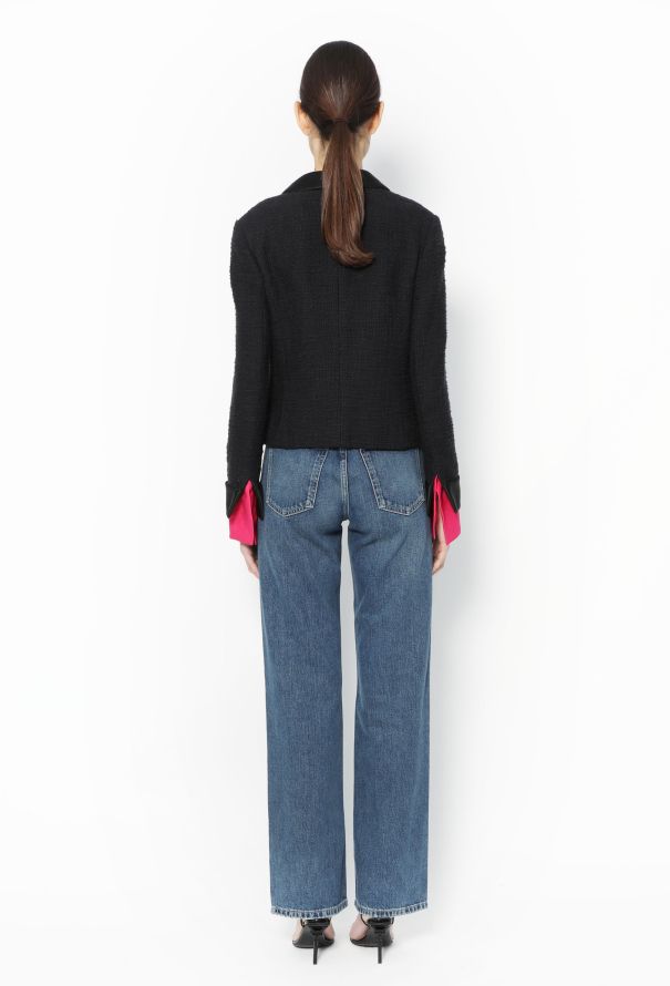 Chanel Pre-Fall 2012 Paris-Bombay Tweed Smoking Jacket - 6