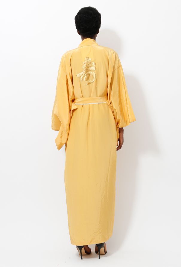 World Treasures Long Embroidered Belted Kimono - 6