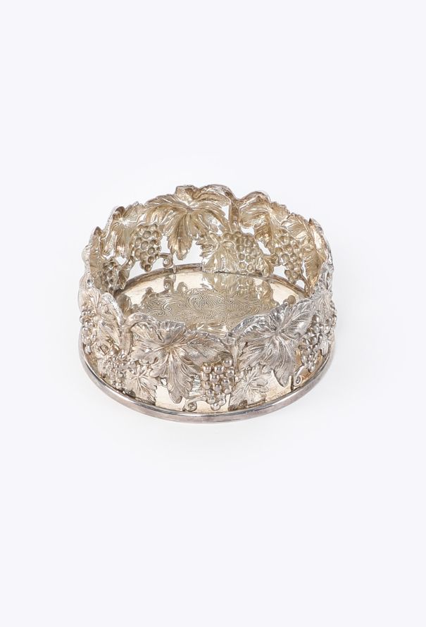 Dior Vintage Silver-Plated Wine Coaster - 2