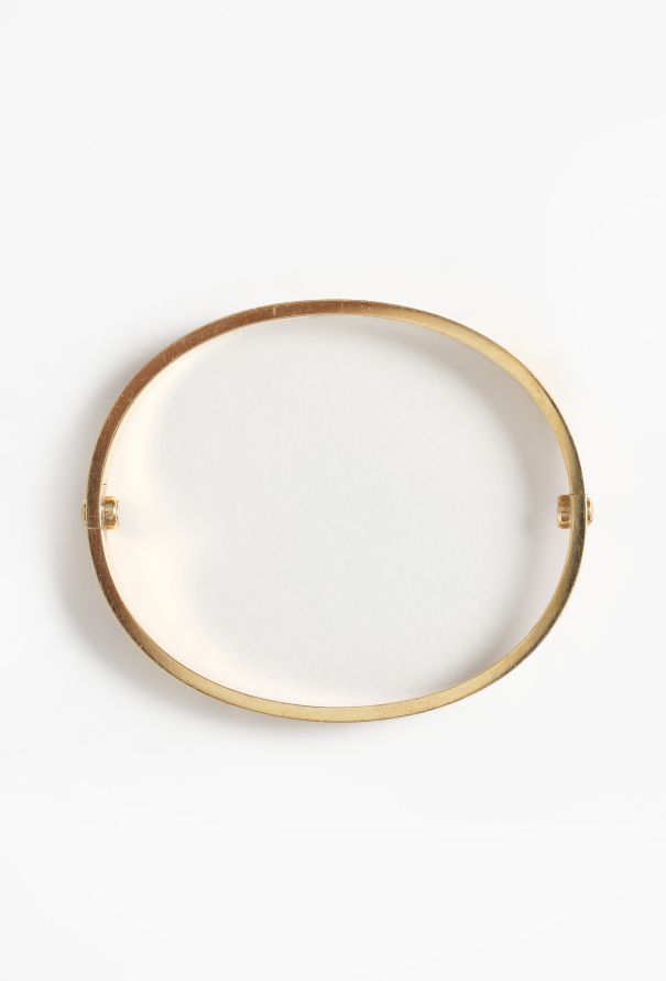Cartier 18k Yellow Gold Classic Love Bracelet - 4