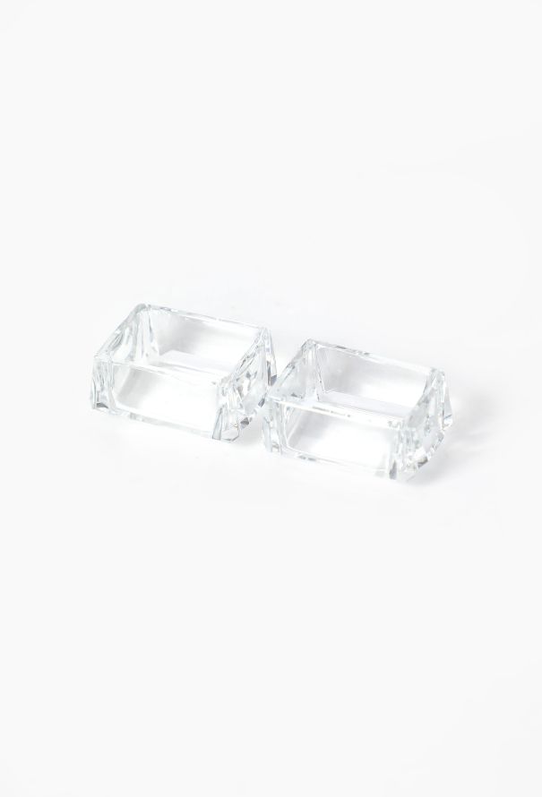 Vintage Objects & Decor French Crystal Salt & Sugar Dish Set - 5