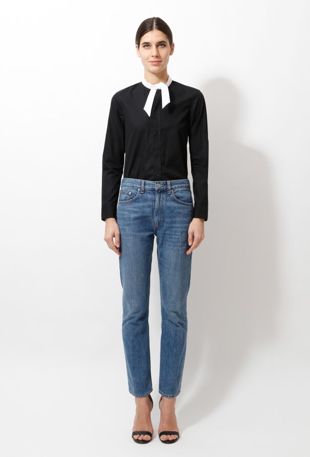 Saint Laurent 2013 White Collared Shirt - 2