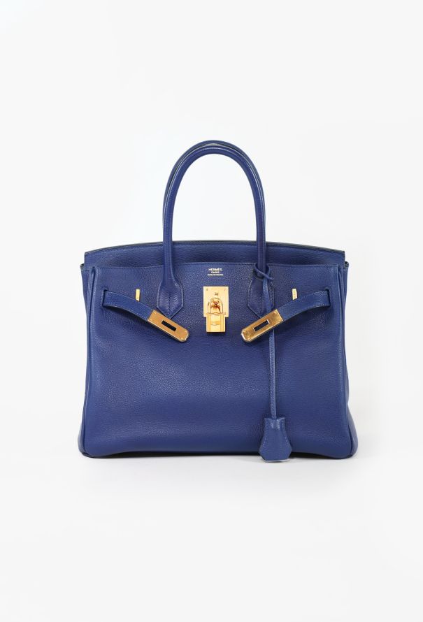 Hermès Bleu Sapphire Togo Birkin 30 - 3