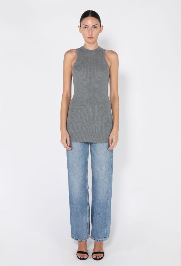 Phoebe Philo Ribbed Wool Tank Top, 2025 - 4