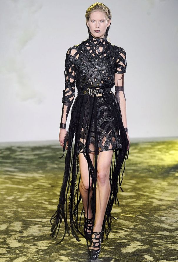 Rodarte S/S 2010 Fringe Knit Tunic - 2