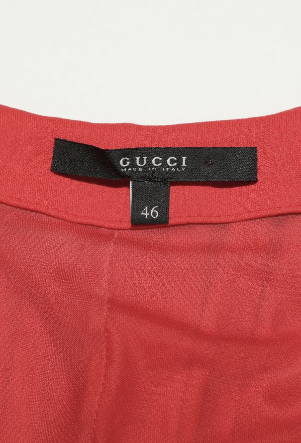 Gucci Pleated Keyhole Dress - 5