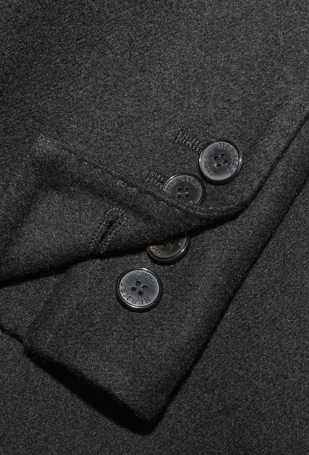 Hermès Cashmere Velvet Collar Coat - 7