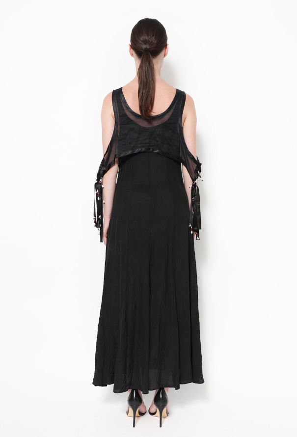 Loewe Layered Chiffon Dress - 4